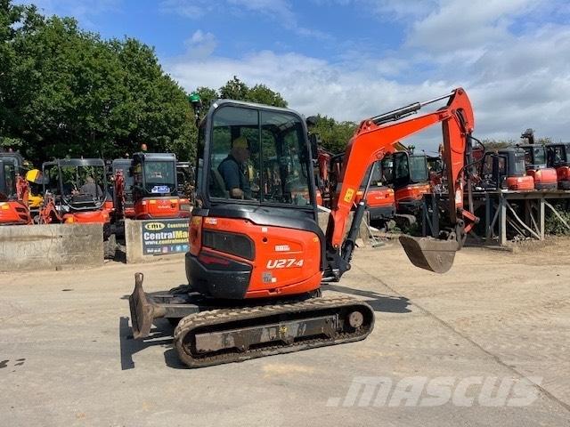 Kubota U 27-4 Мини екскаватори < 7 т