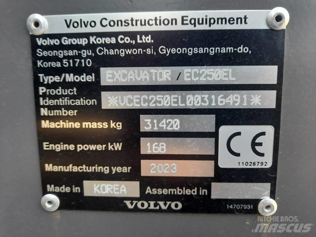 Volvo EC 250 EL Верижен екскаватор