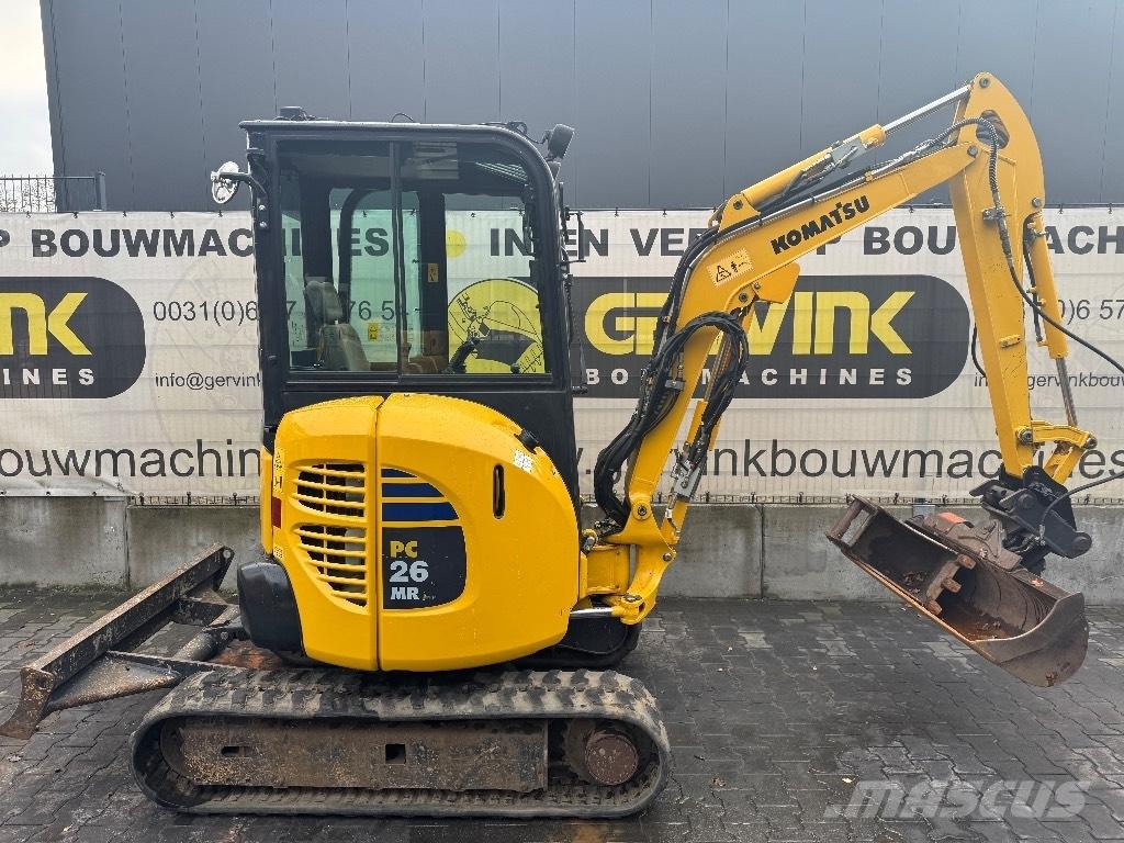 Komatsu PC 26 MR-3 Мини екскаватори < 7 т