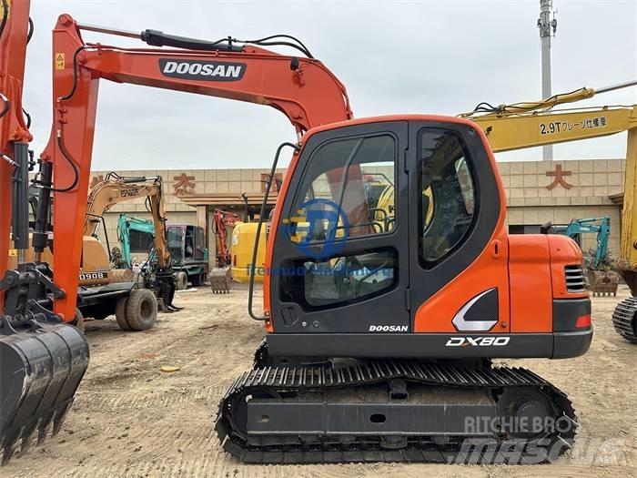 Doosan DX 80 Мини екскаватори < 7 т