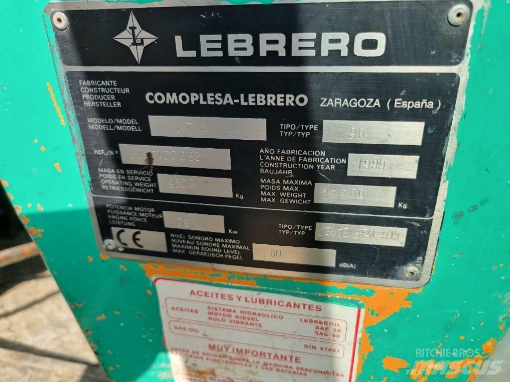 Lebrero VTA90 Двойни барабанни ролки
