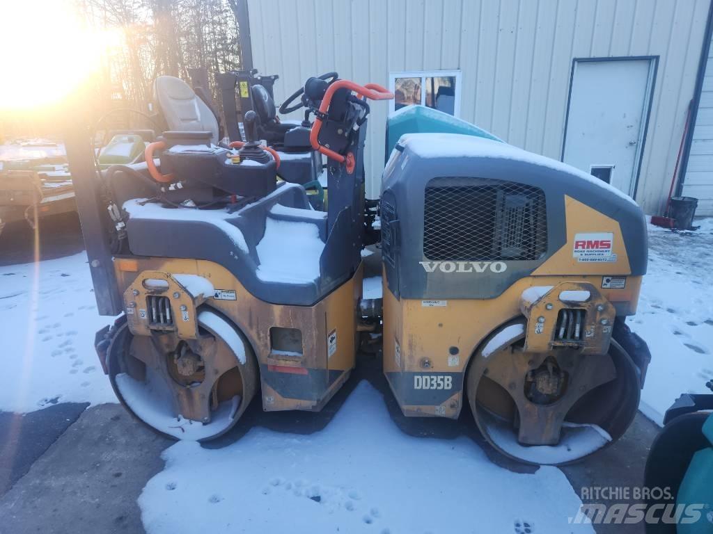 Volvo DD35B Двойни барабанни ролки
