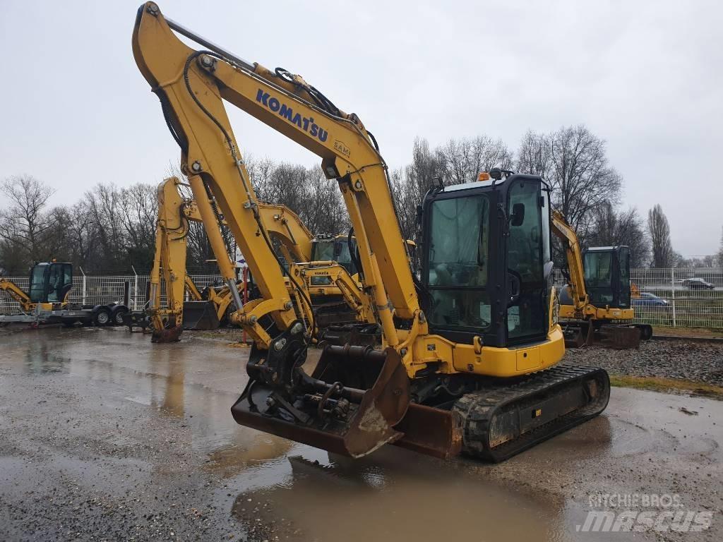 Komatsu PC55MR-5 Мини екскаватори < 7 т