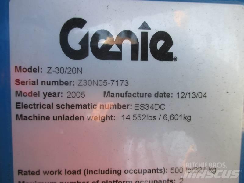 Genie Z 30/20 N Съчленени стрелови подемници
