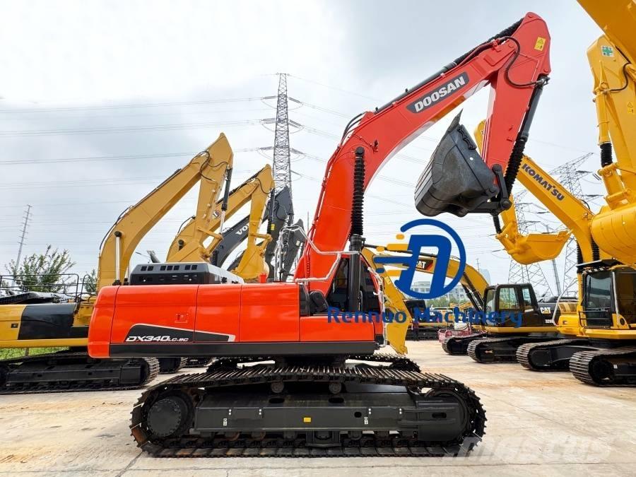 Doosan DX 340 Верижен екскаватор