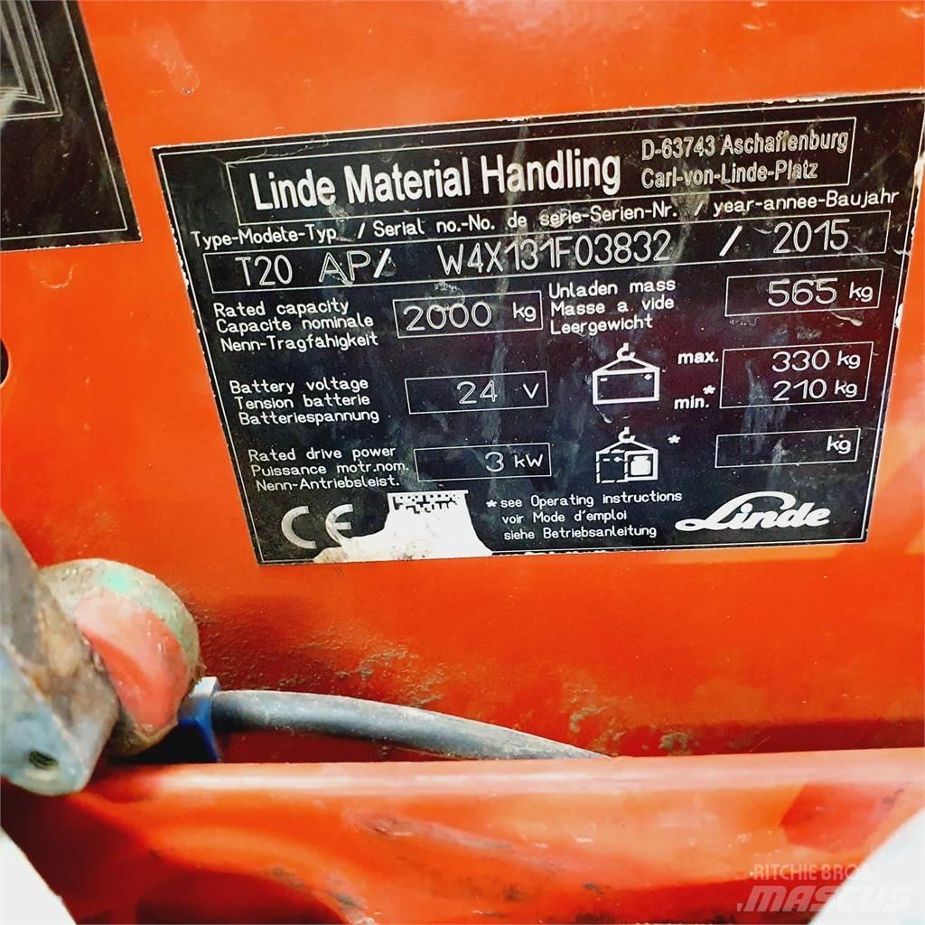 Linde T20AP kurz Нископовдигач