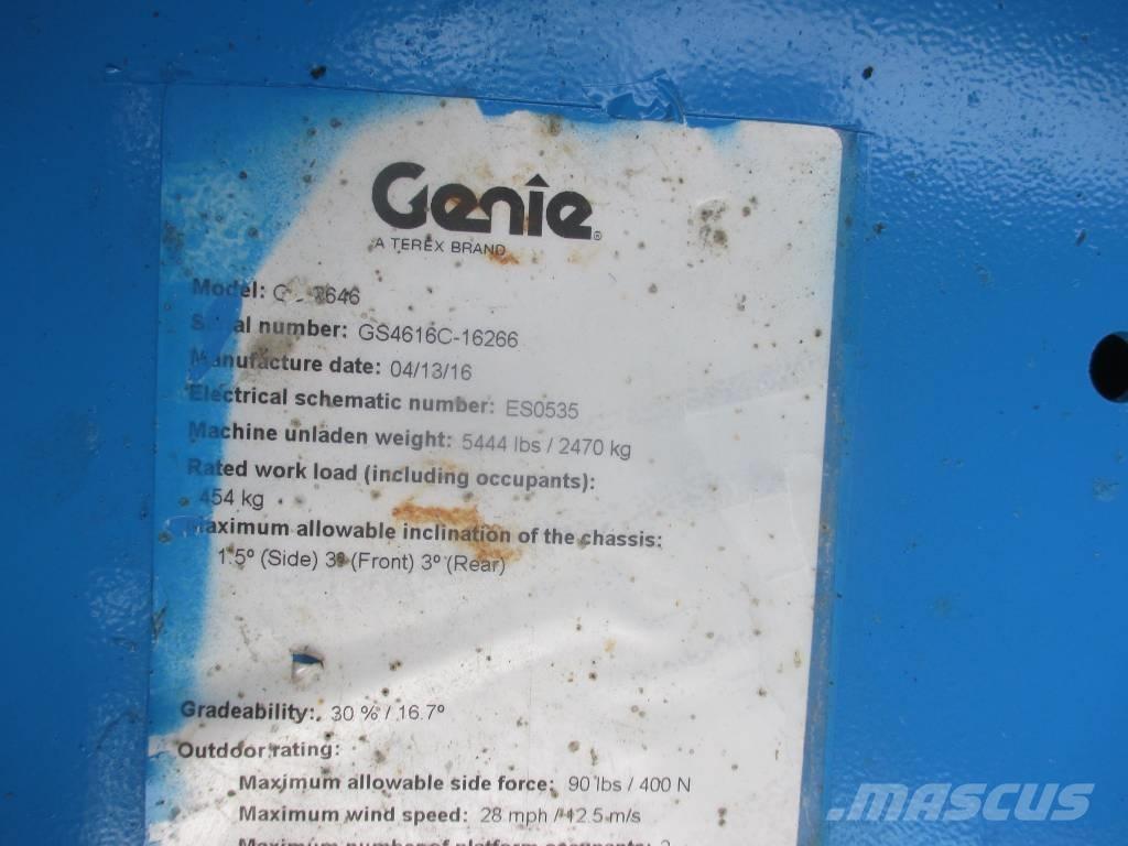 Genie GS 2646 Ножични работни платформи