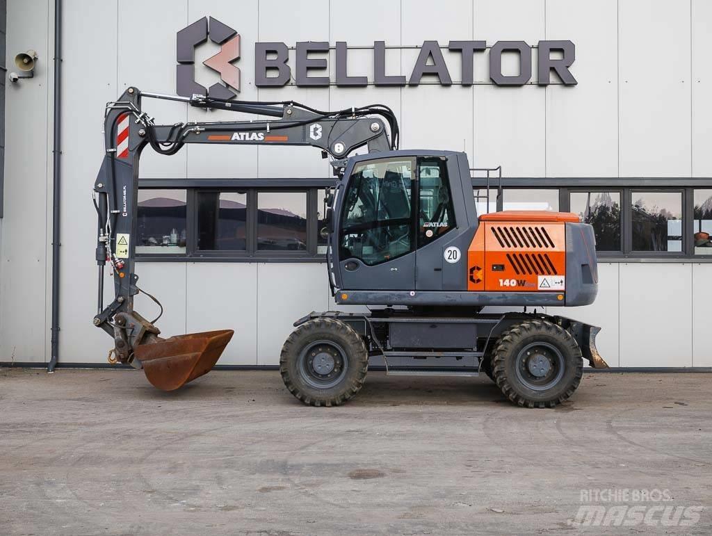 Atlas 140 W Колесни екскаватори