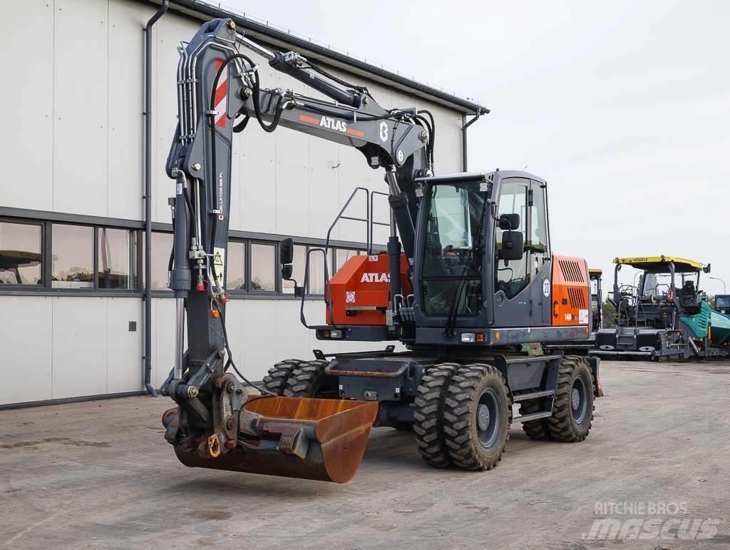 Atlas 140 W Колесни екскаватори