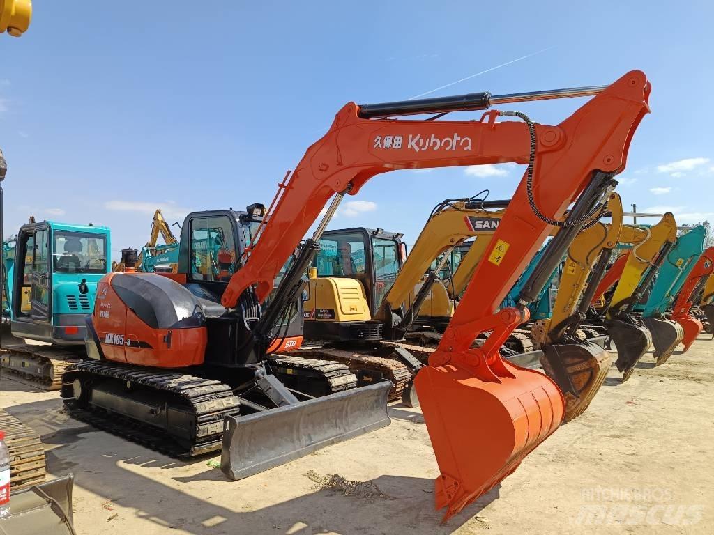 Kubota KX 185 Средни екскаватори 7т - 12т