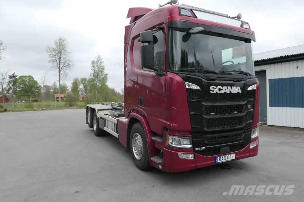 Scania R500 B6x2*4NB Камиони с кран с кука