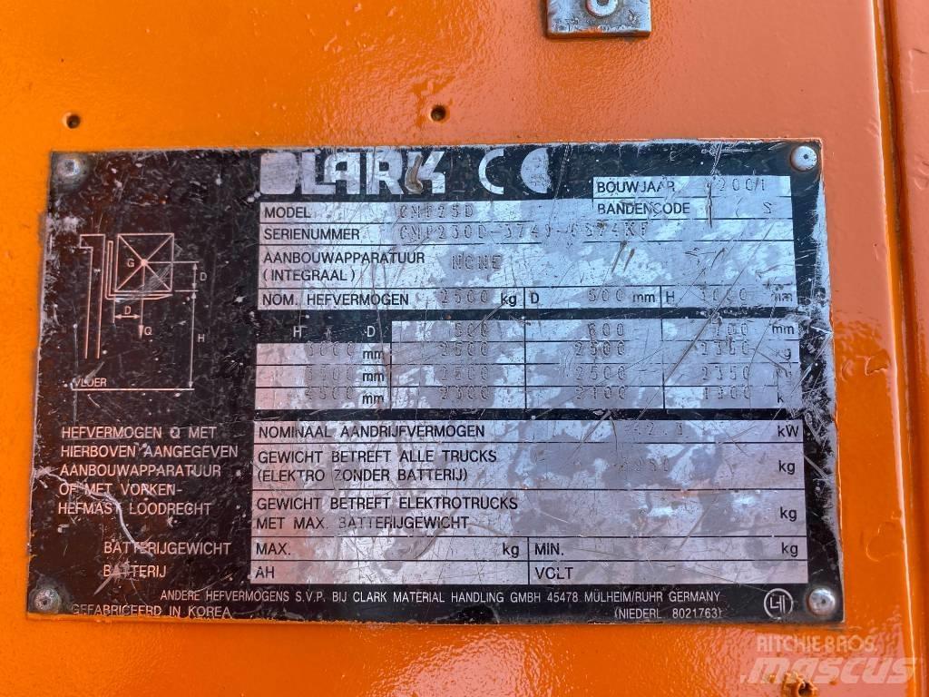 Clark CMP 25 Дизелови камиони