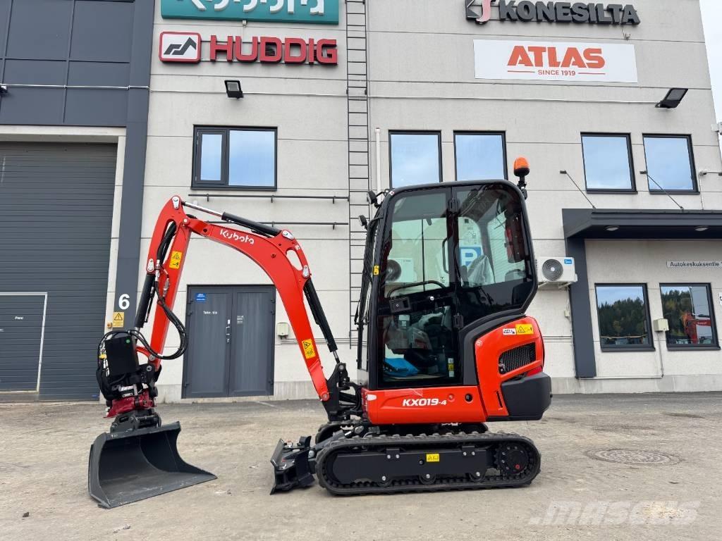 Kubota KX 019-4 Мини екскаватори < 7 т