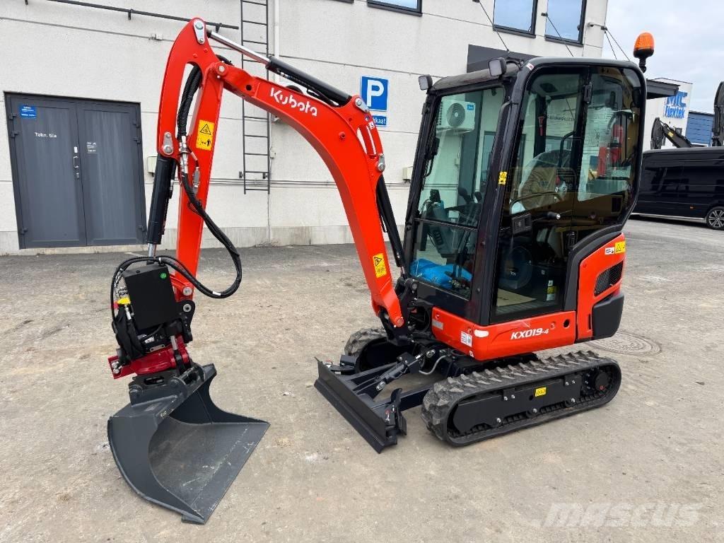 Kubota KX 019-4 Мини екскаватори < 7 т