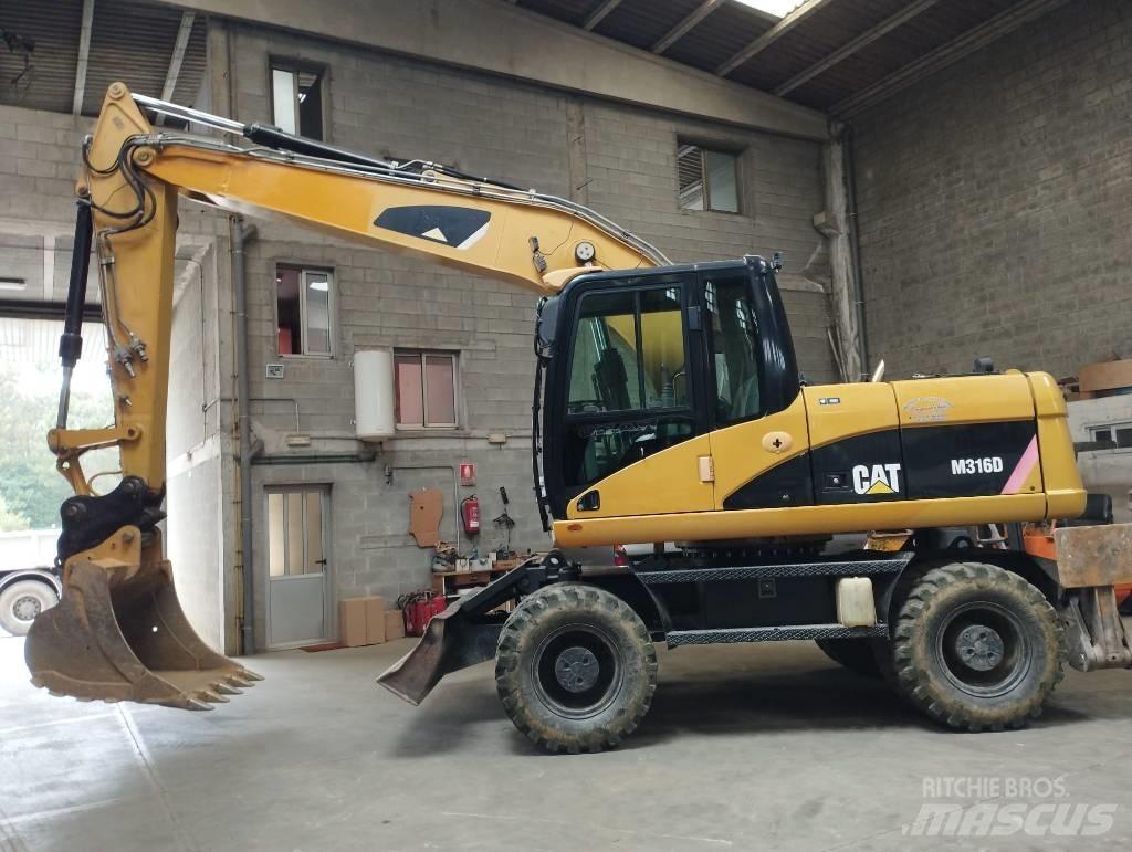 CAT M 316 D Колесни екскаватори