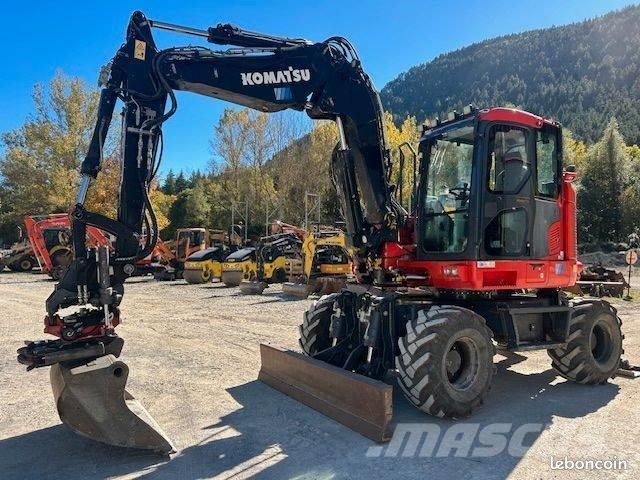 Komatsu PW 118 Колесни екскаватори