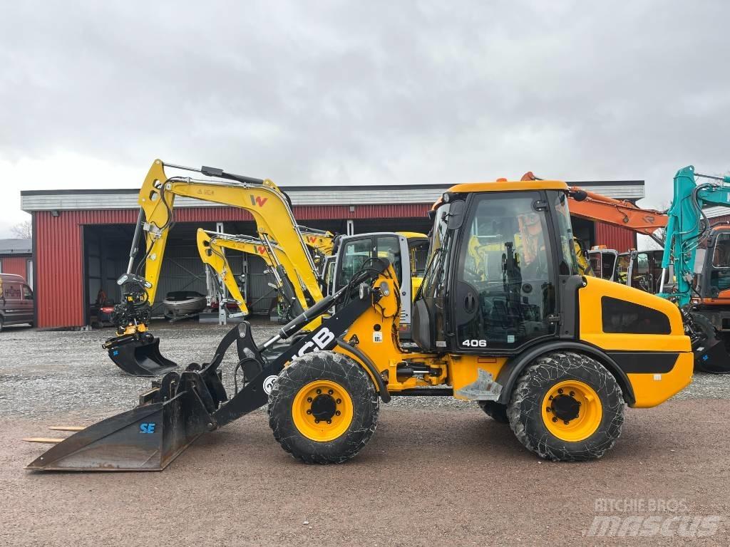 JCB 406 - Uthyres Колесни товарачи