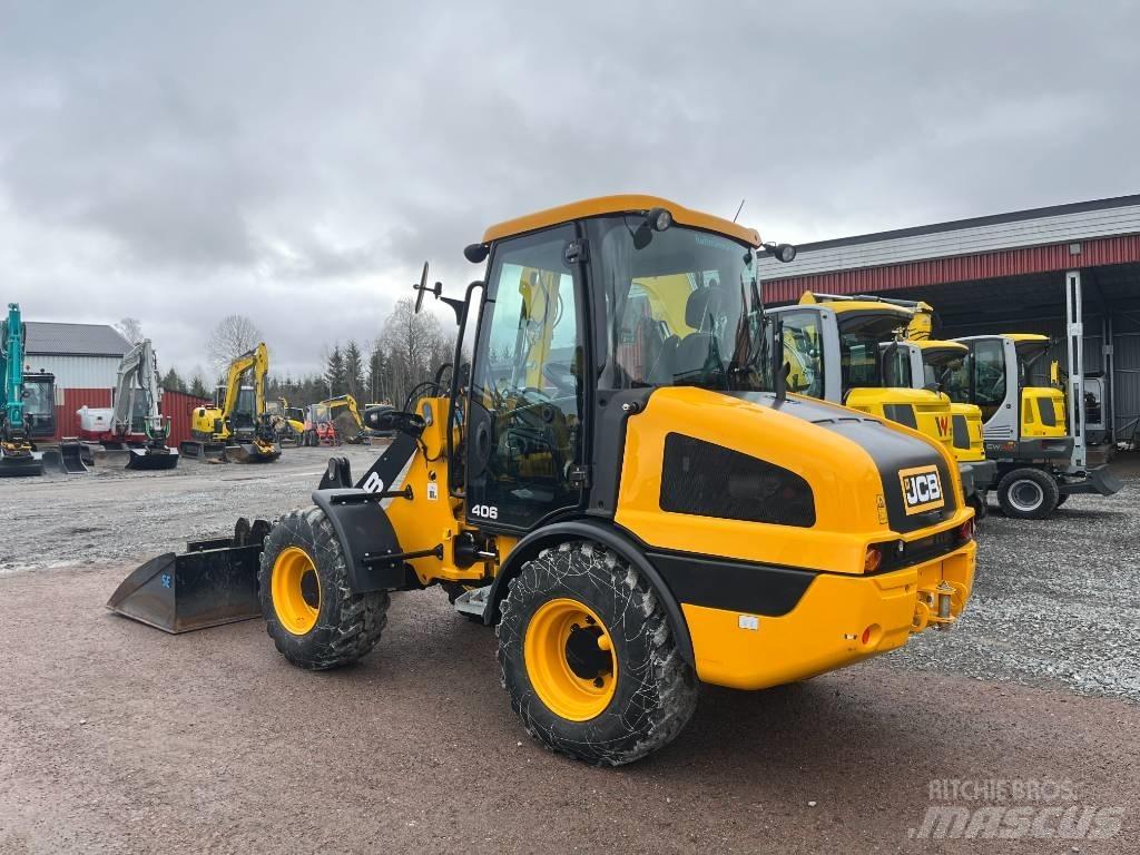 JCB 406 - Uthyres Колесни товарачи