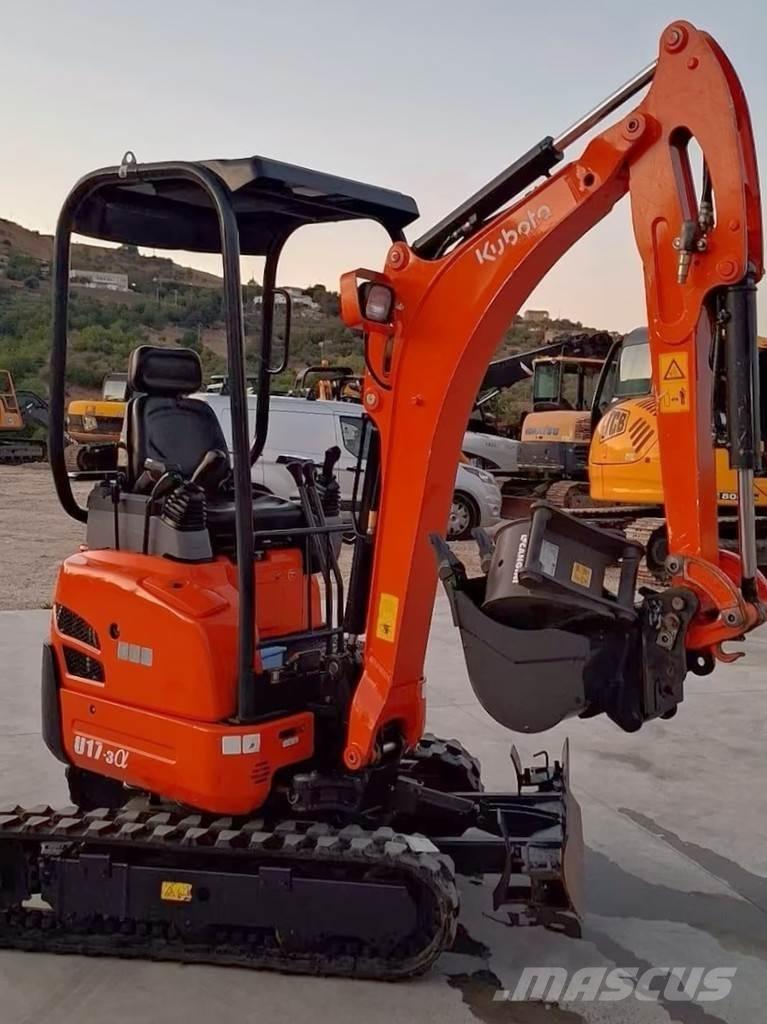 Kubota U17-3a Мини екскаватори < 7 т