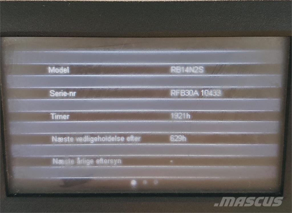 Mitsubishi RB14N2S Ретрак/ Високоповдигач с изместване на вилката напред