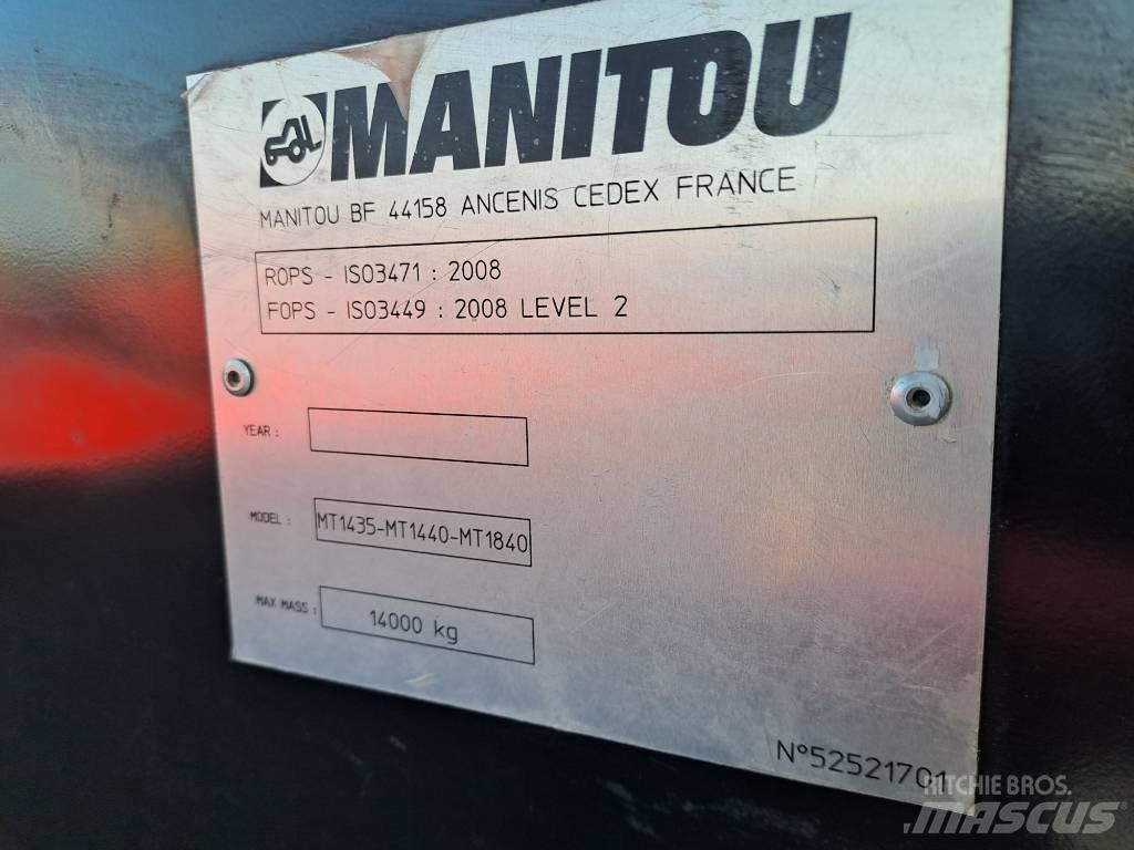 Manitou MT1440E Телескопични товарачи