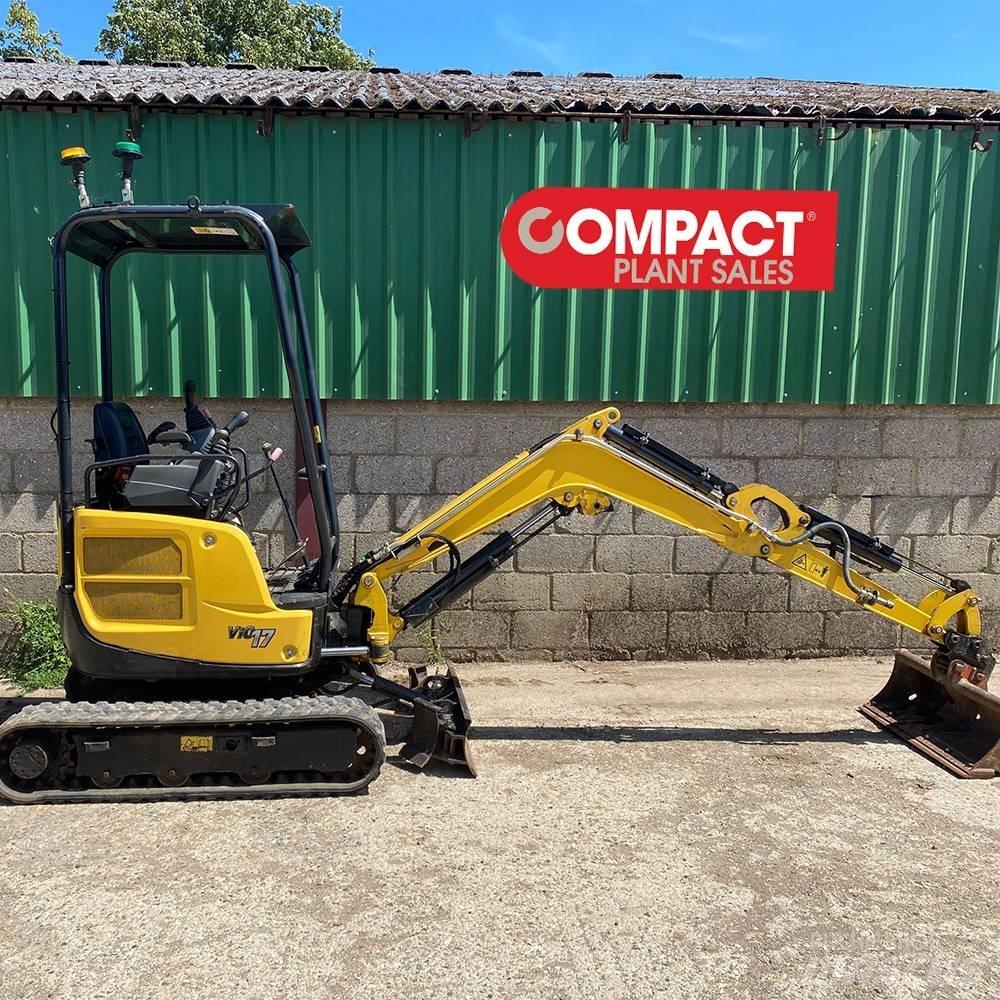 Yanmar Vio 17 Мини екскаватори < 7 т