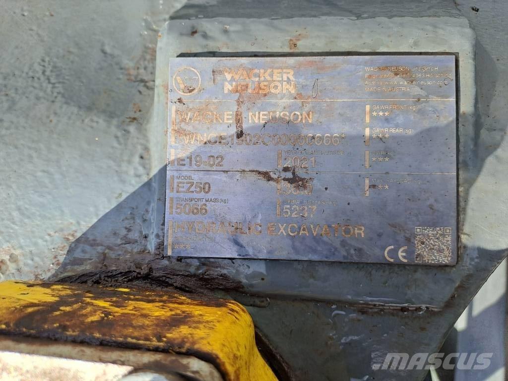 Wacker Neuson EZ50 Верижен екскаватор