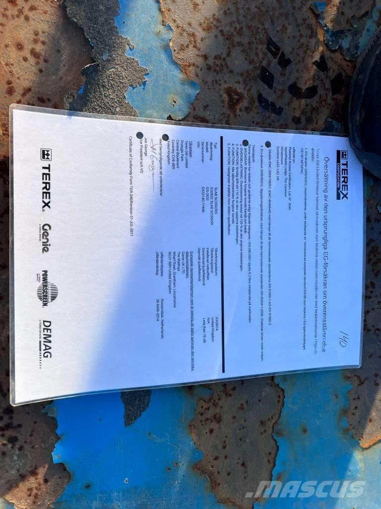 Genie GS 2632 Ножични работни платформи