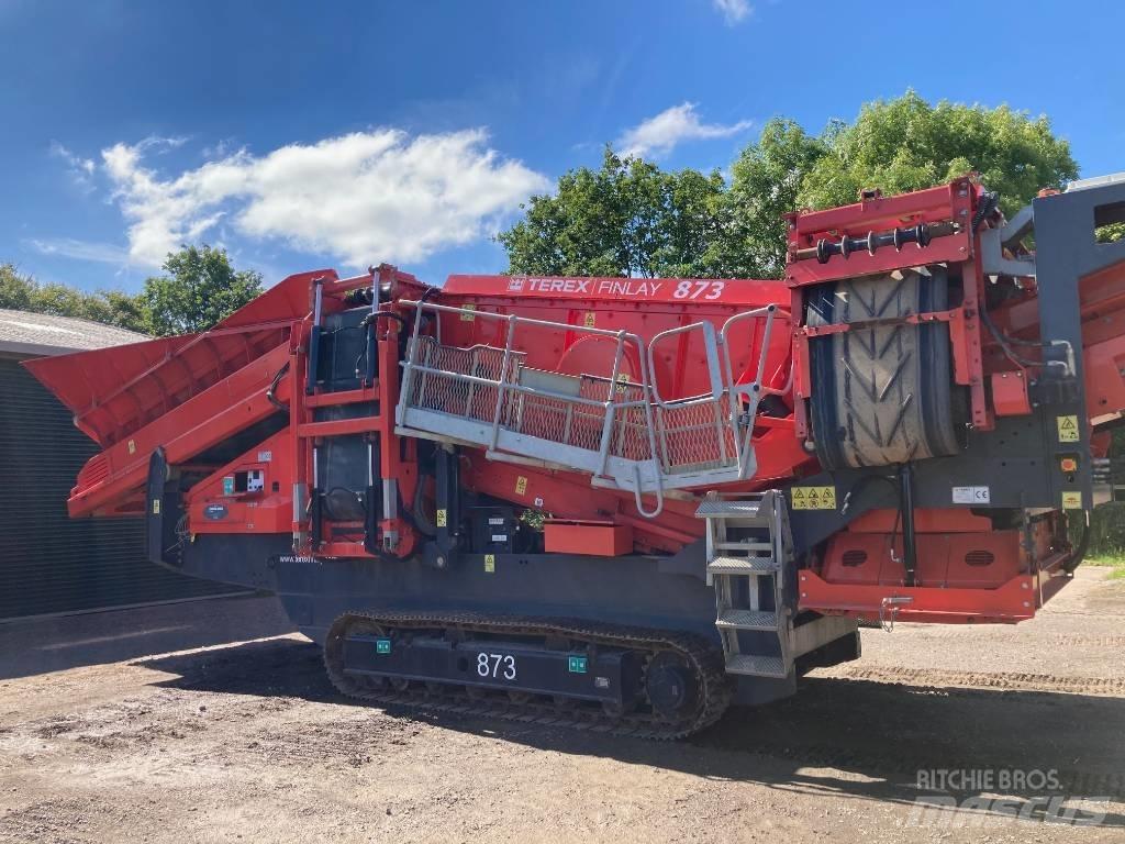 Terex Finlay 873 Мобилни скрийнери
