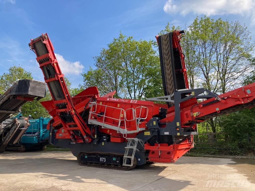 Terex Finlay 873 Мобилни скрийнери
