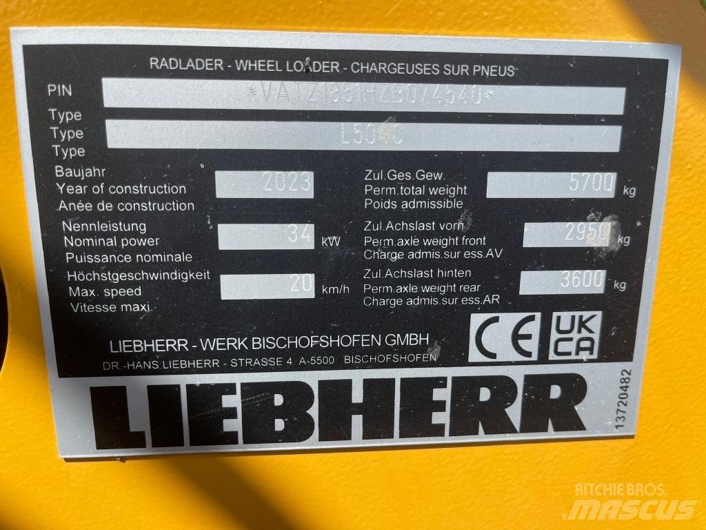 Liebherr L 504 Мини товарачи