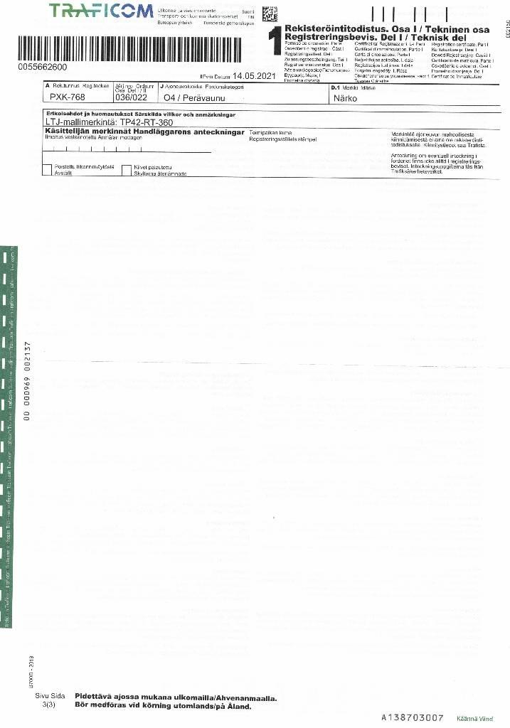 Närko TP42-RT-360 Самосвали