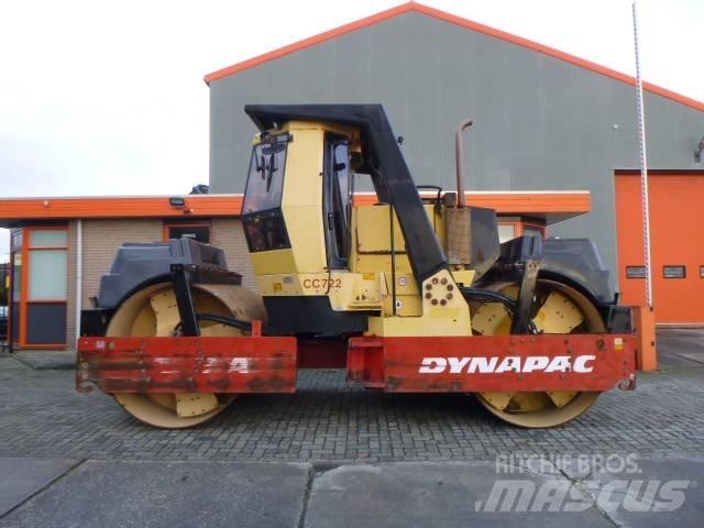 Dynapac CC722 Двойни барабанни ролки
