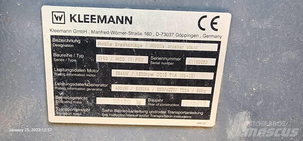Kleemann MCO 11 PRO Трошачки