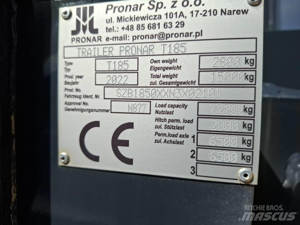 Pronar T 185 Ремаркета за бали