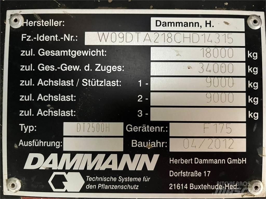 Dammann DT2500H Прикачни пръскачки
