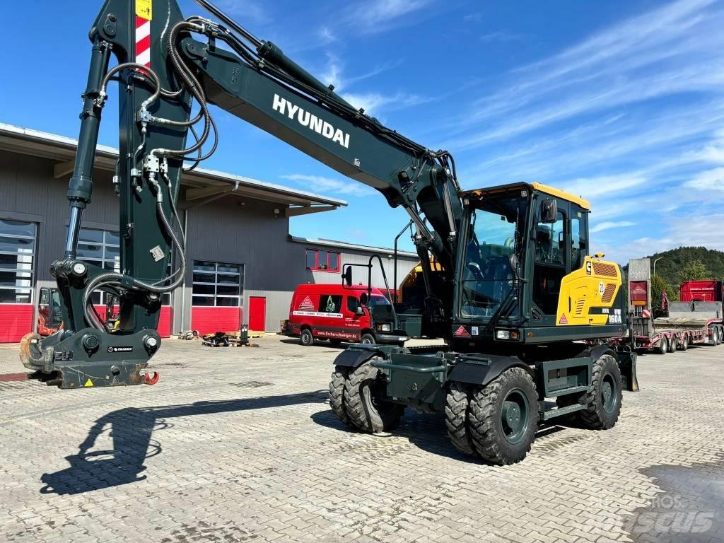 Hyundai HW160A Колесни екскаватори