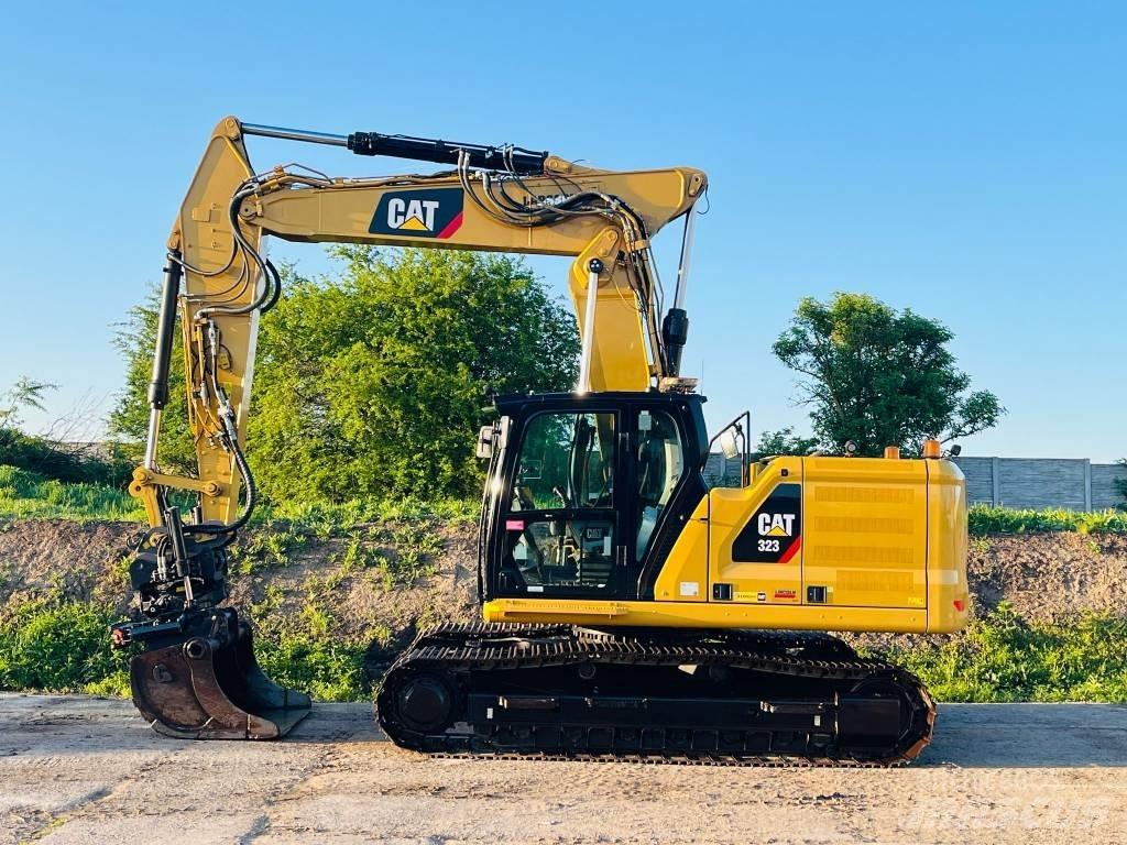 CAT 323 Верижен екскаватор