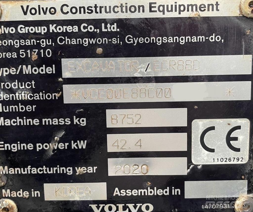 Volvo ECR 88 D Pro Средни екскаватори 7т - 12т