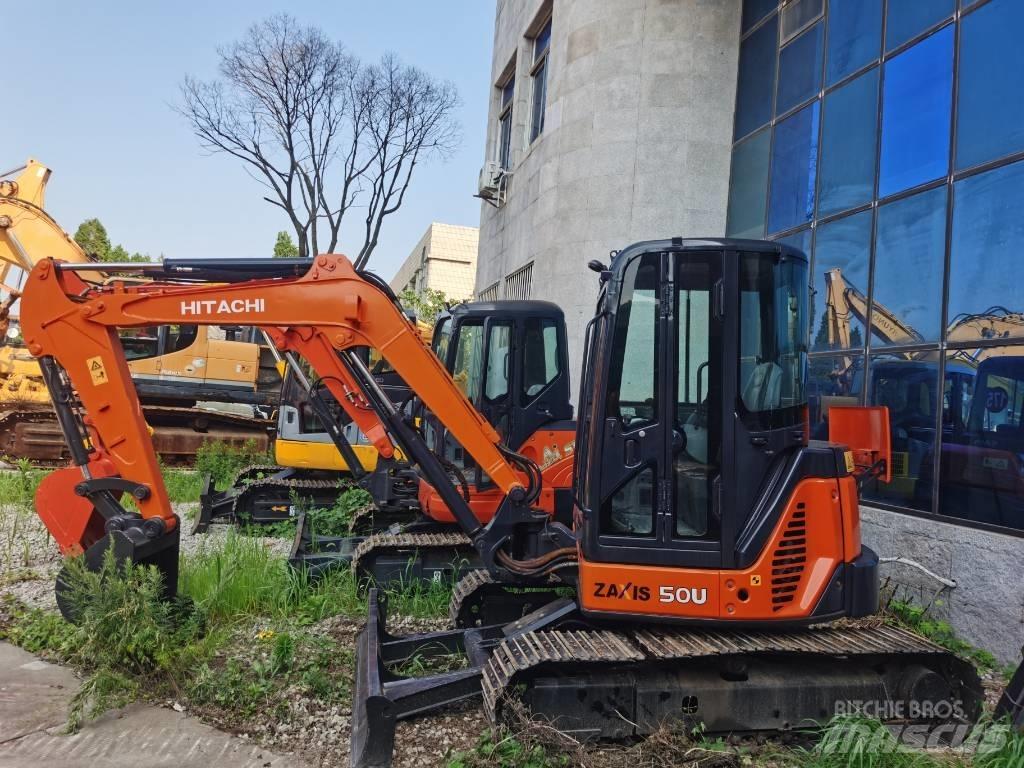 Hitachi ZX 50 U Мини екскаватори < 7 т