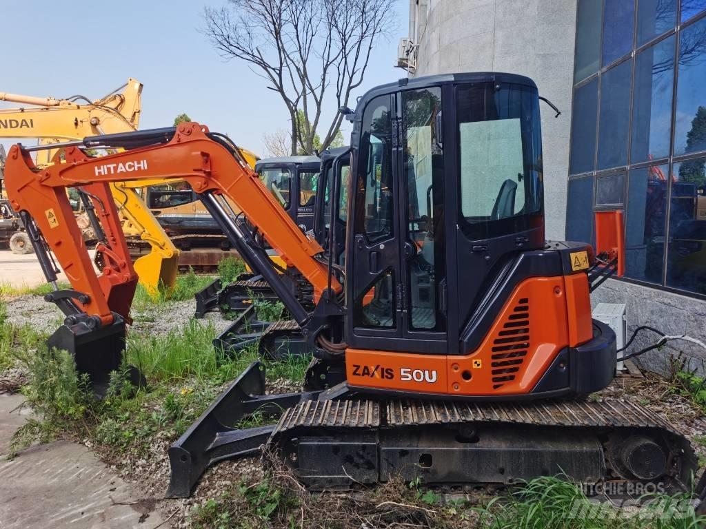 Hitachi ZX 50 U Мини екскаватори < 7 т