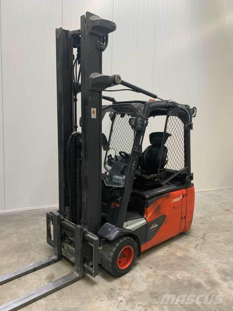 Linde E18L Електрически вилични кари-повдигачи