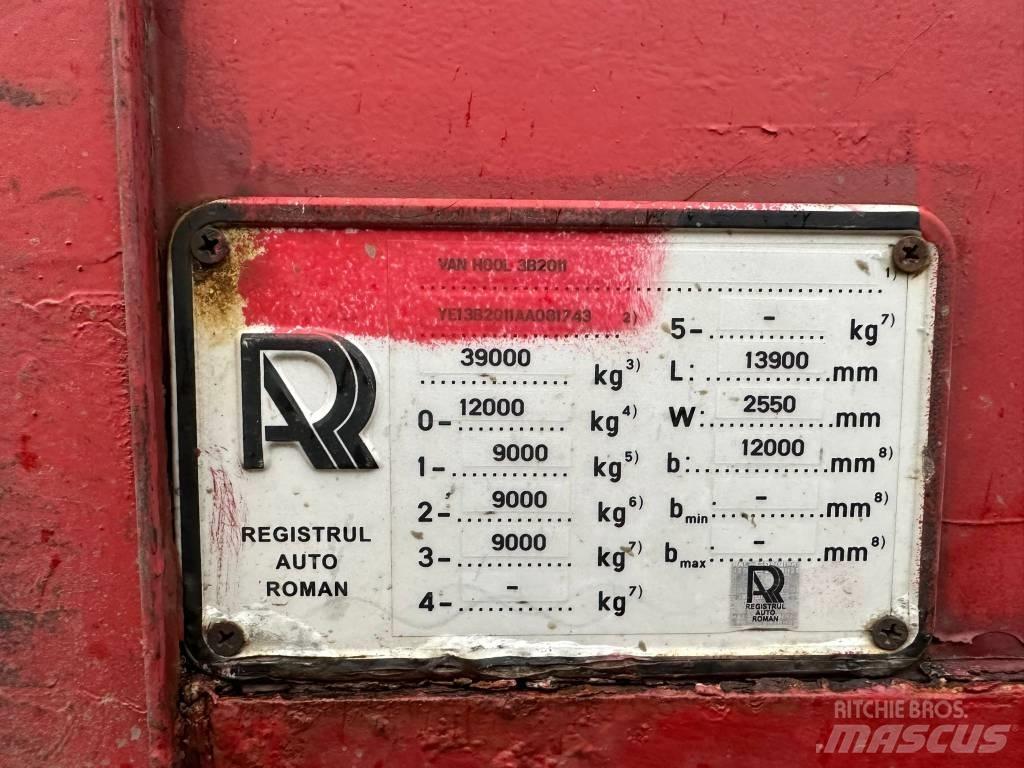 Van Hool 3 Axle Нискотоварни полуремаркета
