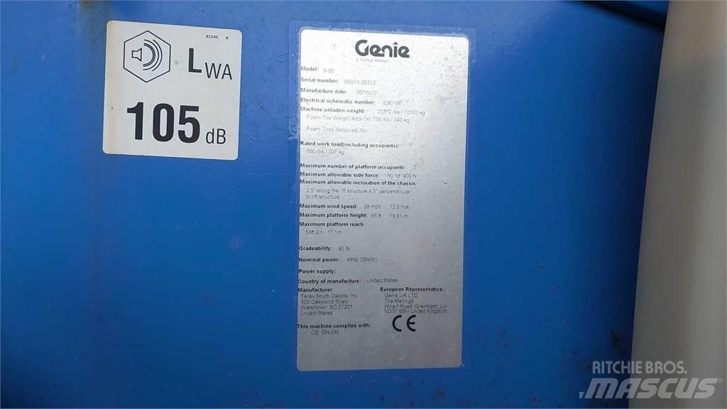 Genie S65 Телескопични повдигачи
