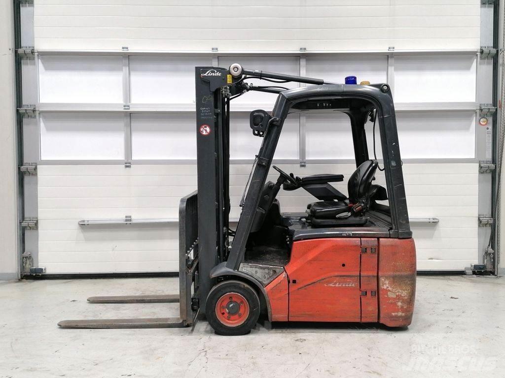 Linde E16C-01 Електрически вилични кари-повдигачи