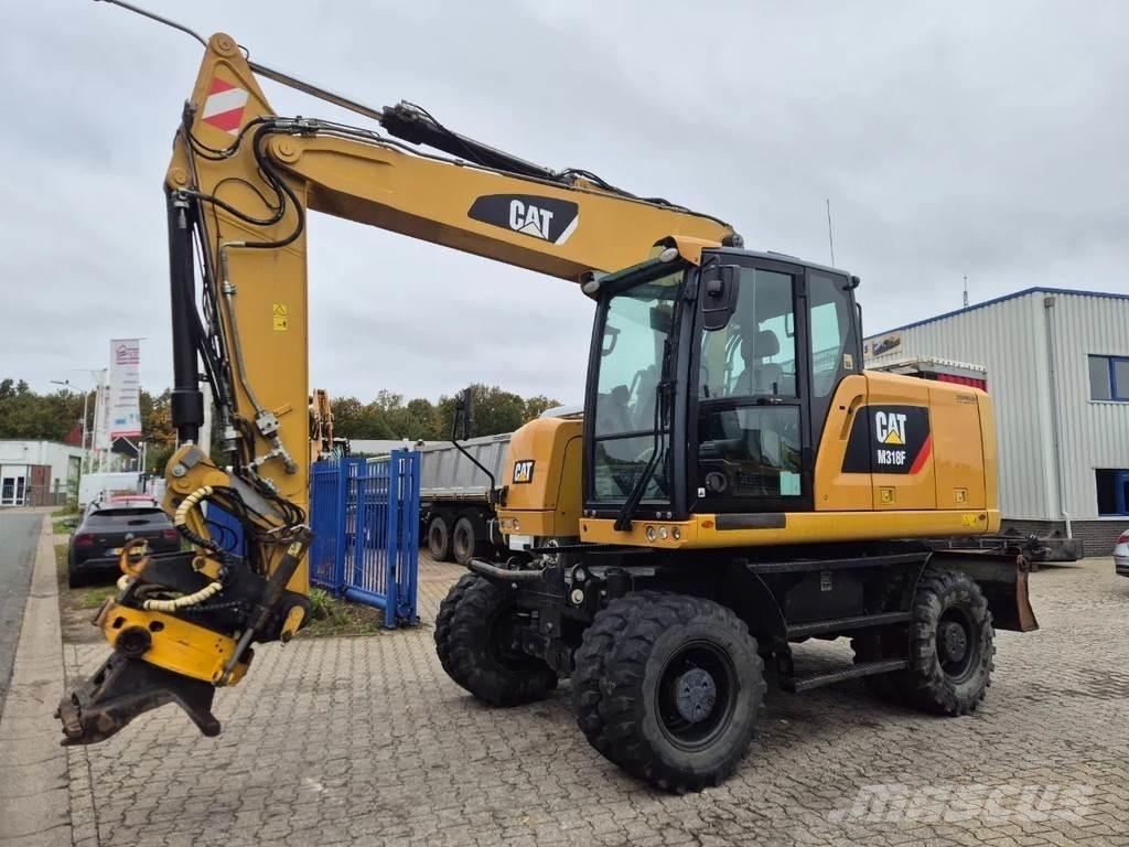 CAT M 318 F Колесни екскаватори