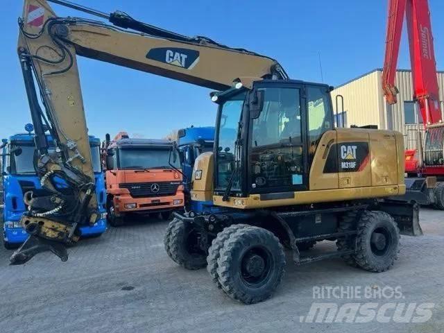 CAT M 318 F Колесни екскаватори