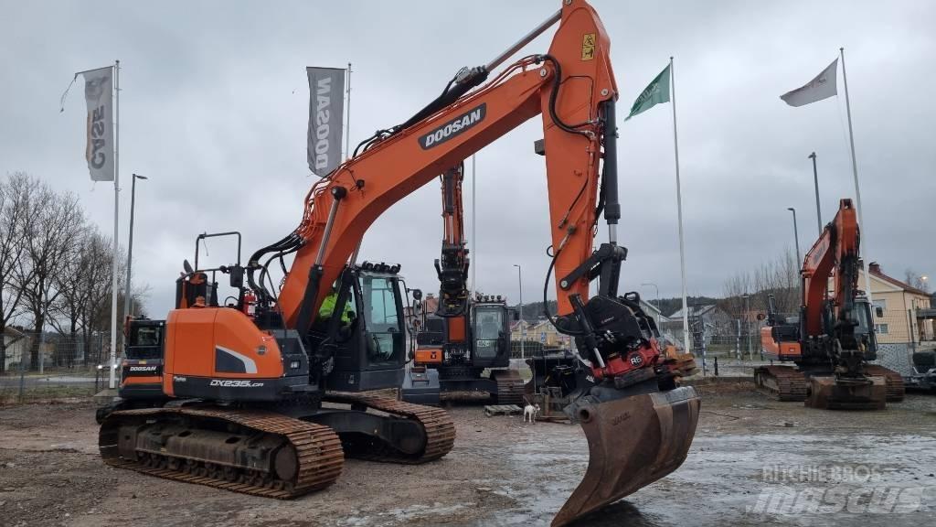 Doosan 235 LCR Верижен екскаватор