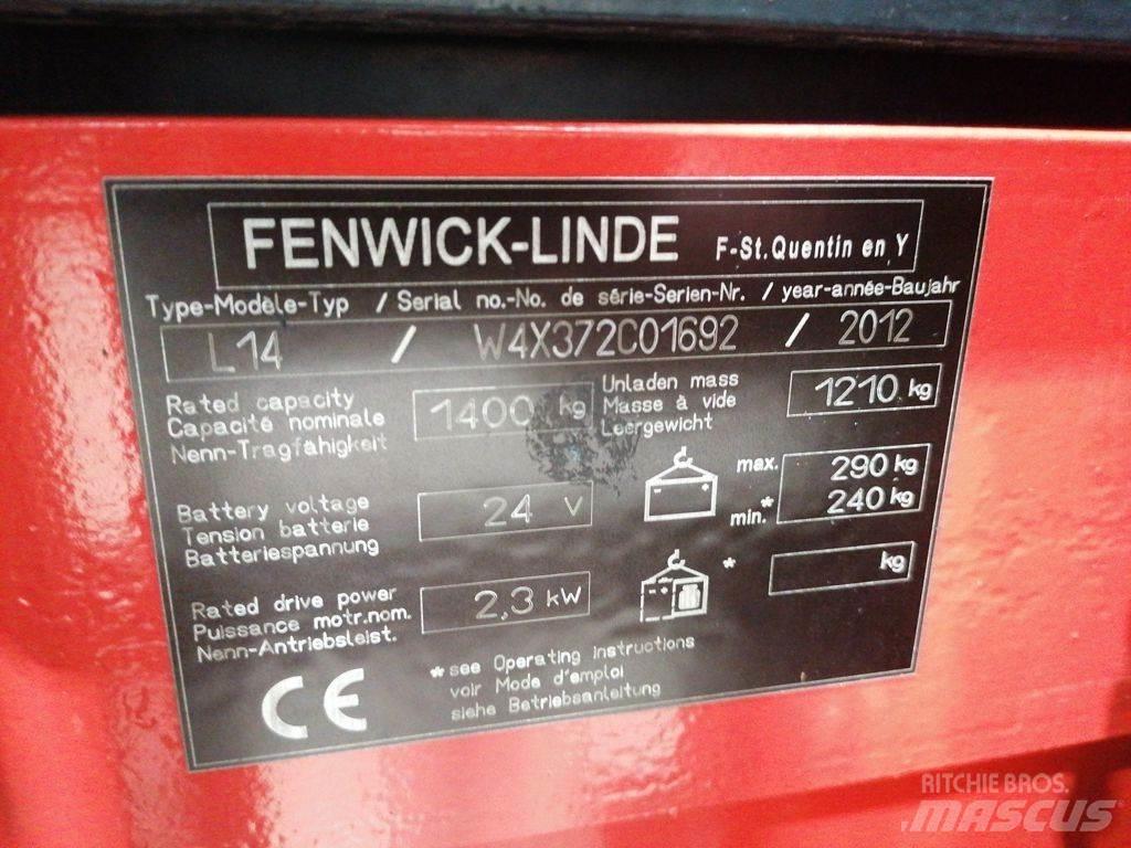 Linde L14 Колички високоповдигачи с теглич