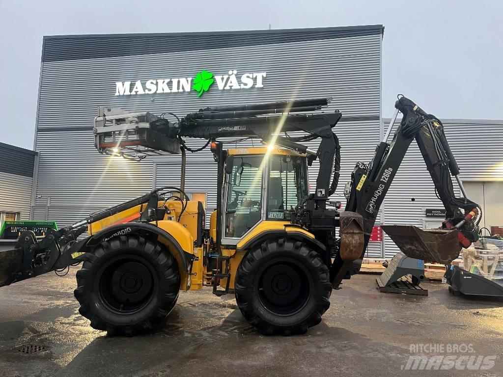 Huddig 1260B Cabel Товарач със заден ексватор